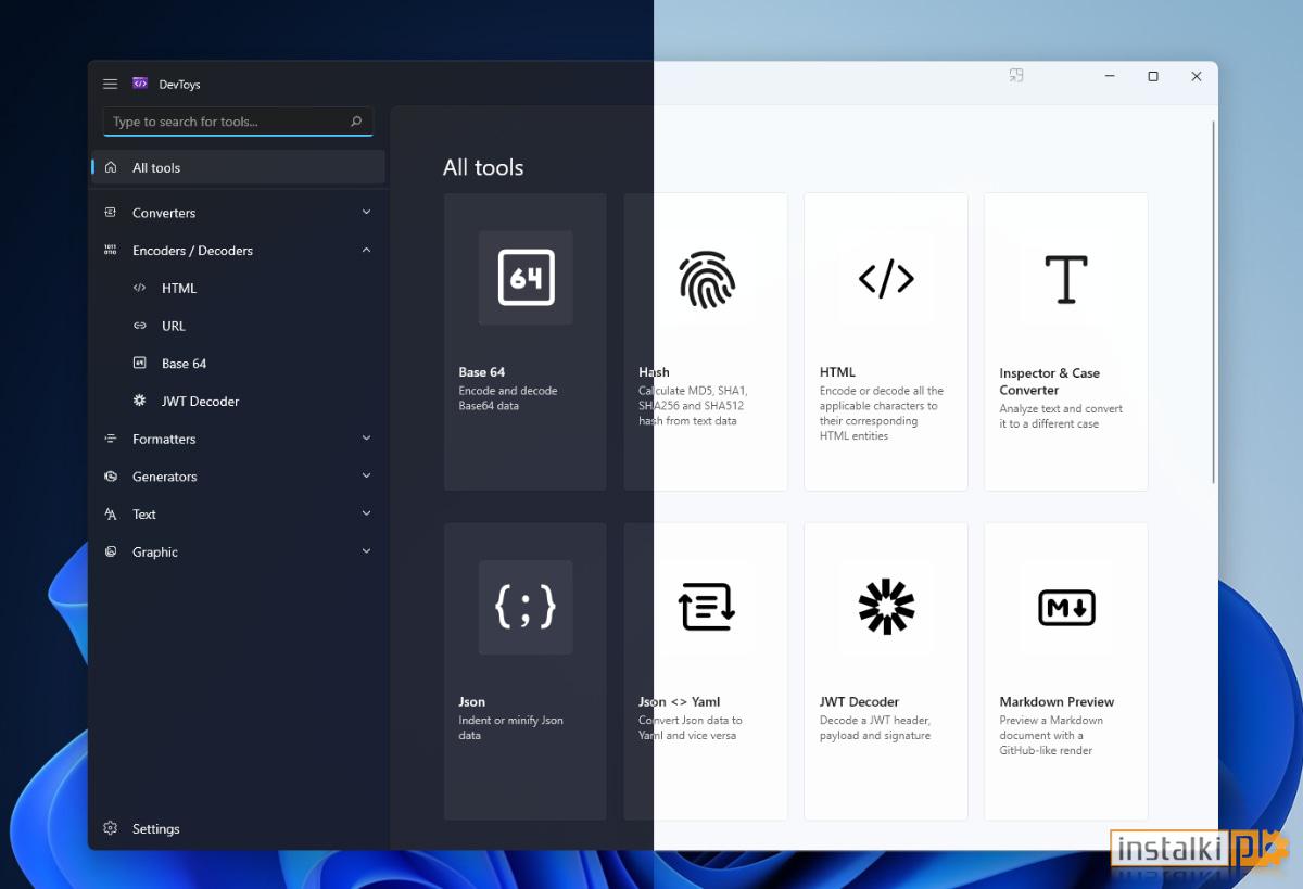 Okladka DevToys