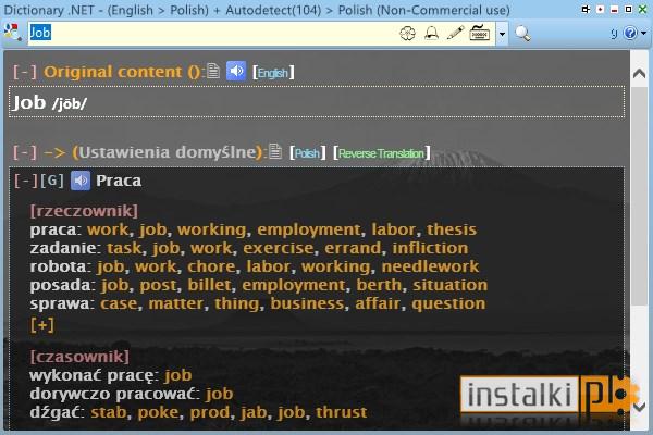 Dictionary .NET