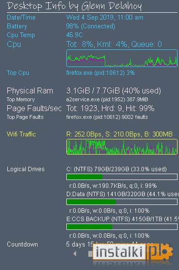 Okladka Desktop Info