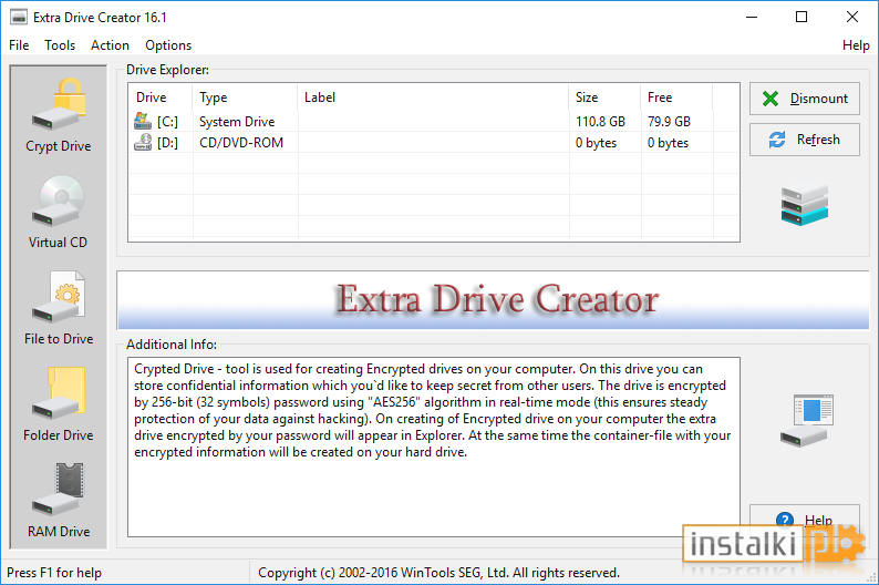 Extra Drive Creator