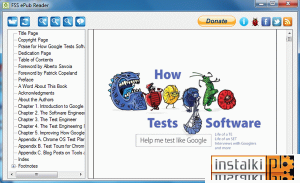 Okladka FSS eBub Reader