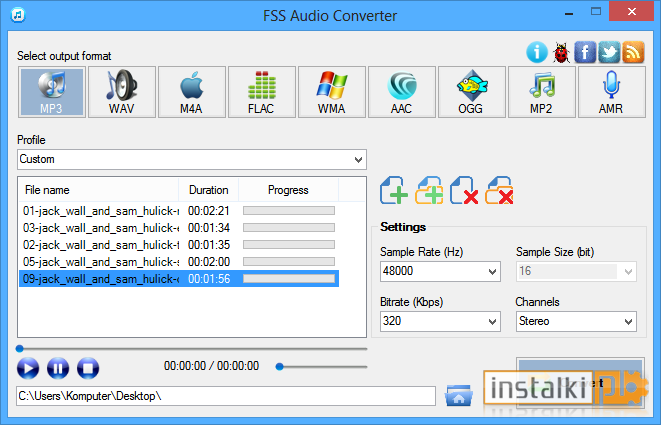 Okladka FSS Audio Converter