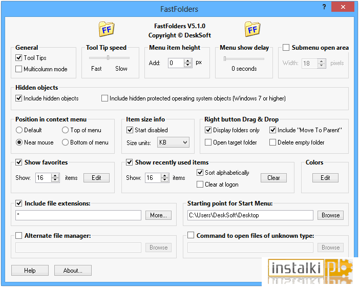 FastFolders