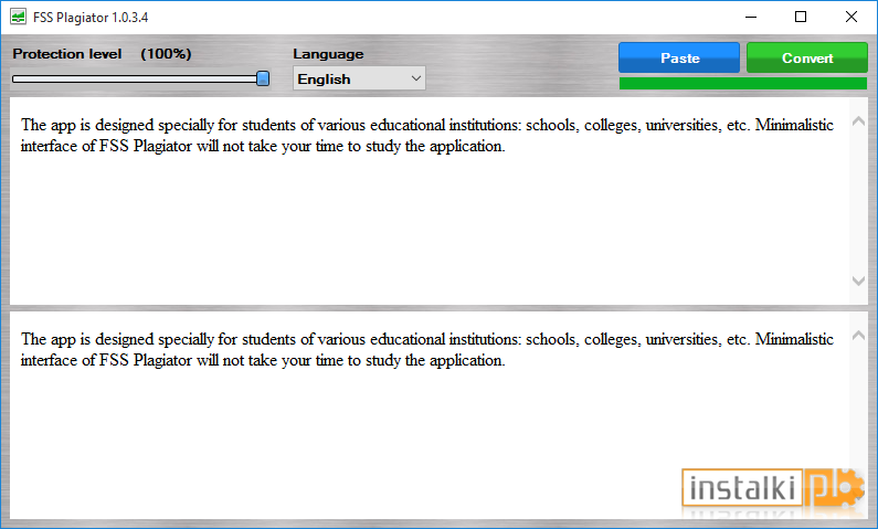 FSS Plagiator