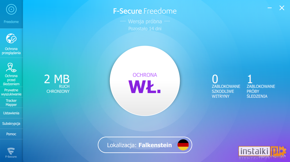 Okladka F-Secure Freedome