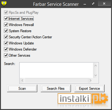 Farbar Service Scanner