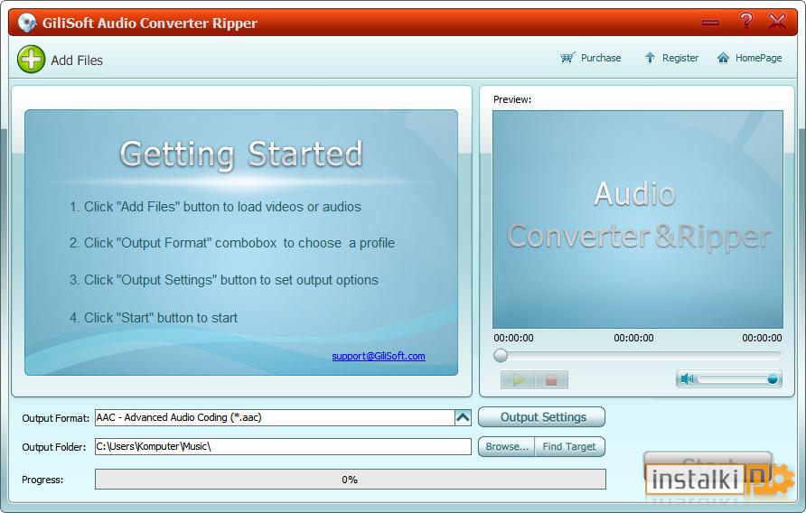 GiliSoft Audio Converter Ripper