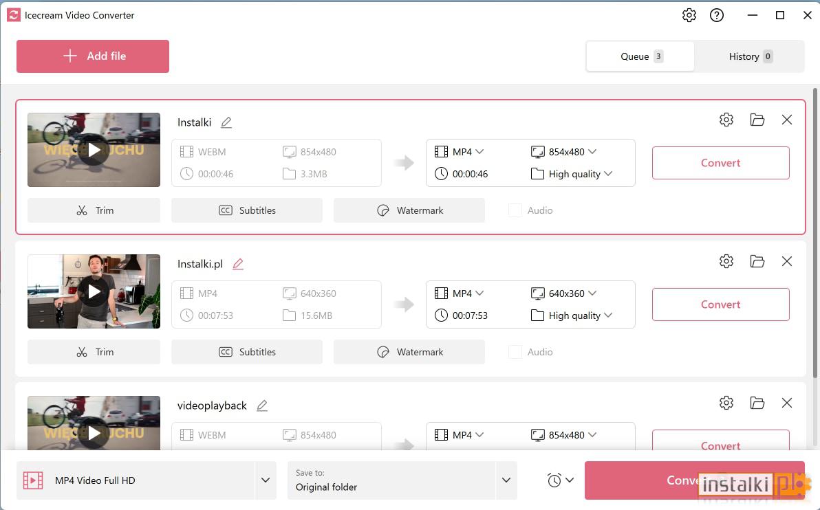 Icecream Video Converter