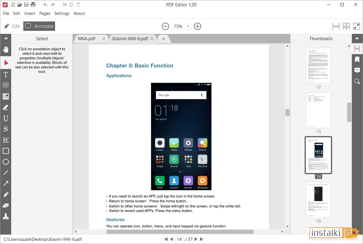 Okladka Icecream PDF Editor