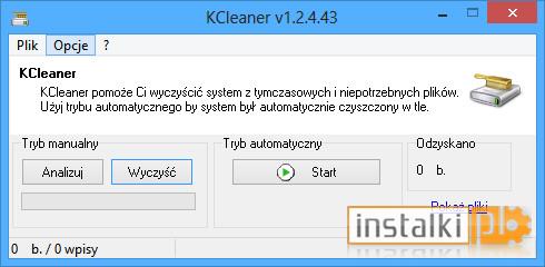 Okladka Kcleaner