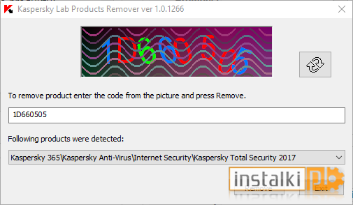 Okladka Kaspersky Lab Products Remover