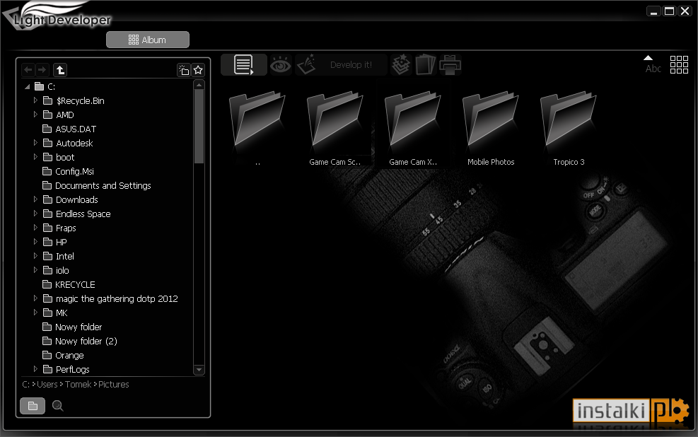 Okladka Light Developer