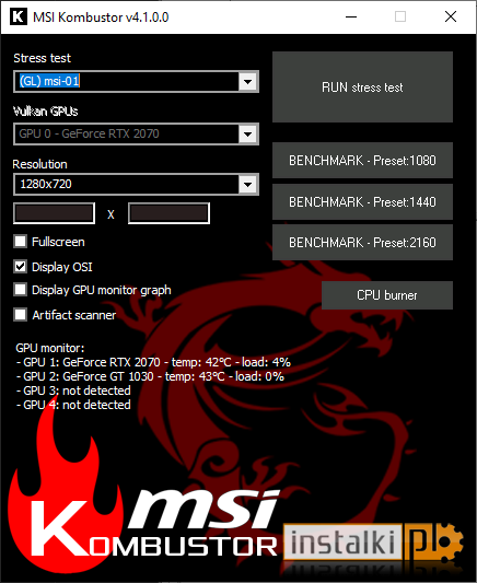 MSI Kombustor