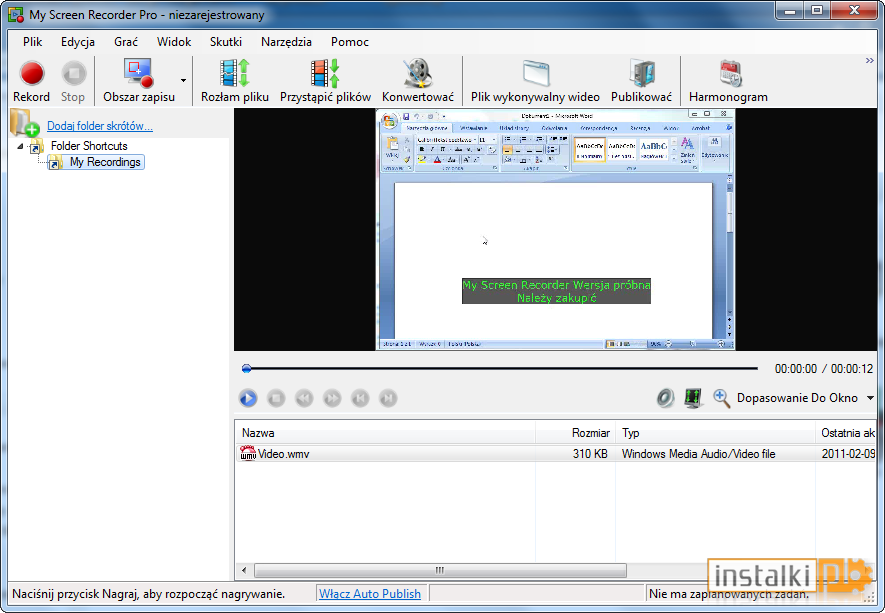 My Screen Recorder Pro