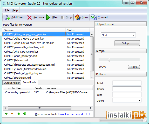 Okladka MIDI Converter Studio X