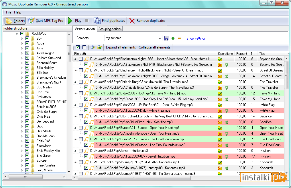 Okladka Music Duplicate Remover X