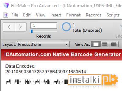 Native Barcode Generator for FileMaker
