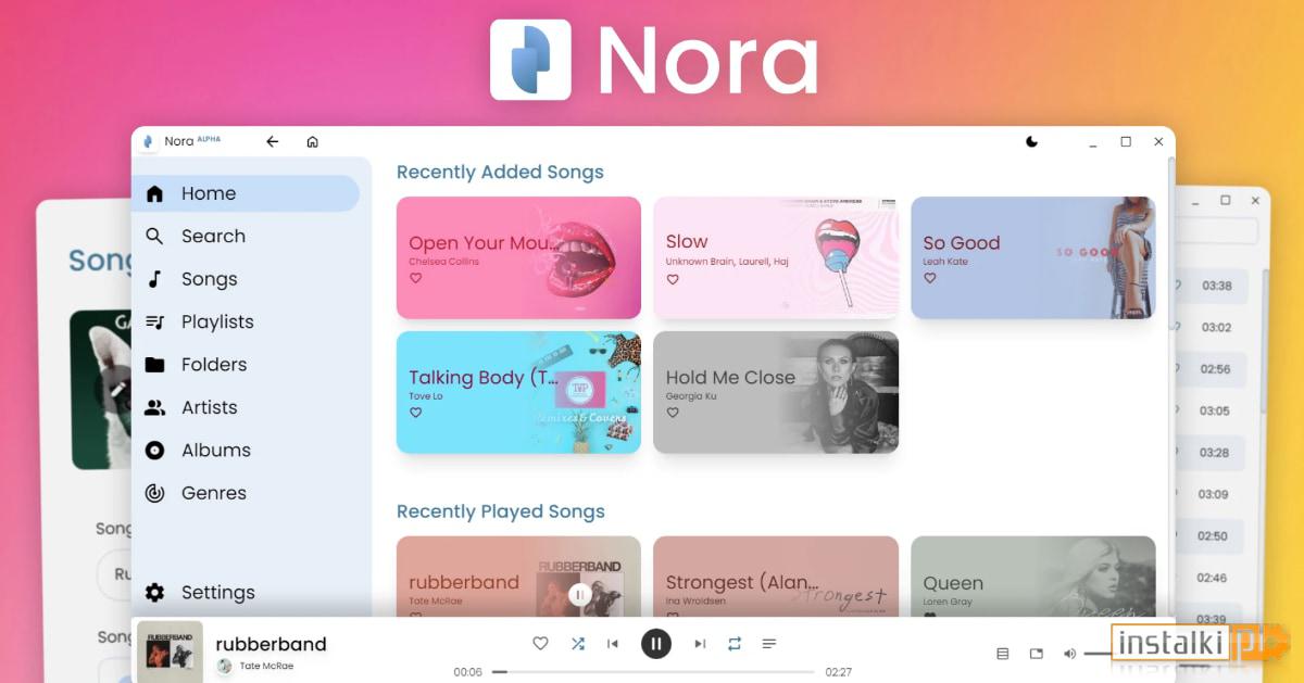 Okladka Nora Player