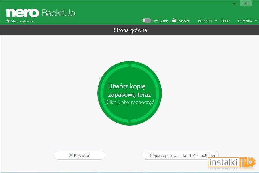 Okladka Nero BackItUp