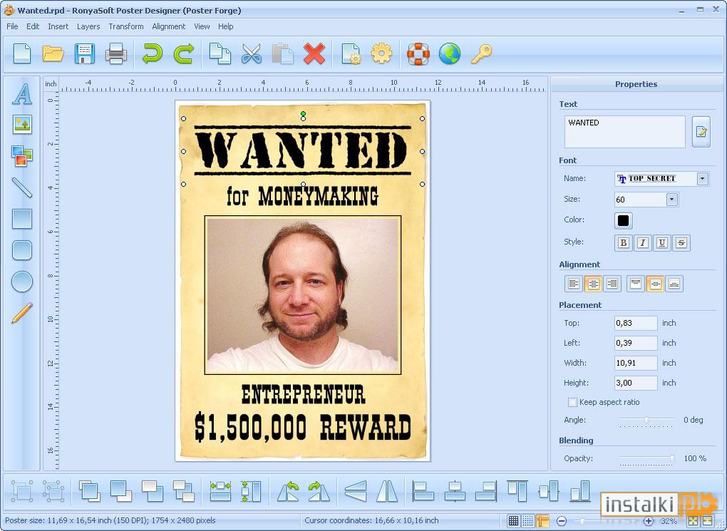 RonyaSoft Poster Designer