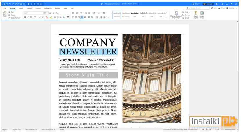 Polaris Office 10.115 Build