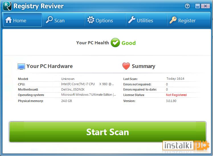 Okladka Registry Reviver