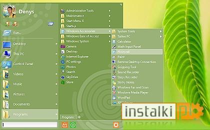 Okladka Start Menu X