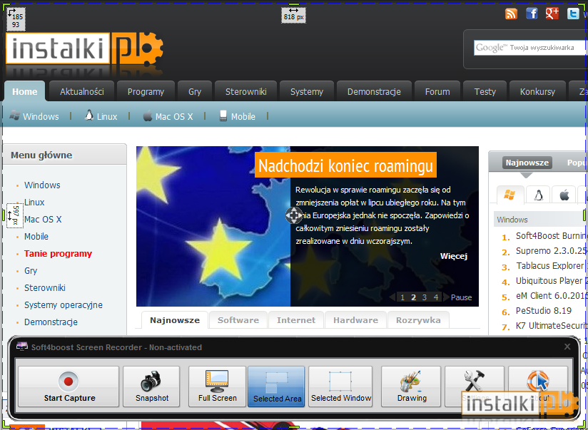 Okladka Soft4Boost Screen Recorder