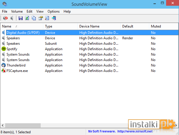 SoundVolumeView
