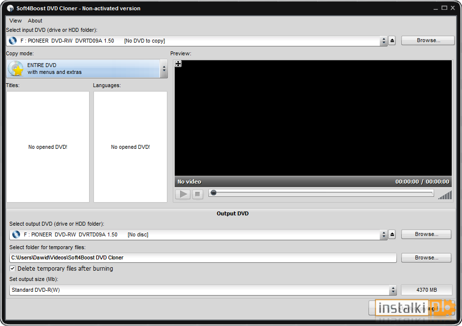 Okladka Soft4Boost DVD Cloner