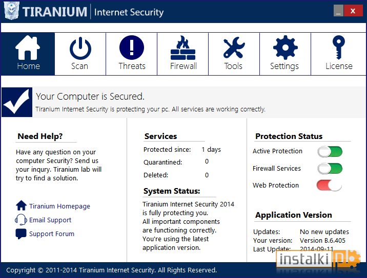 Tiranium Internet Security