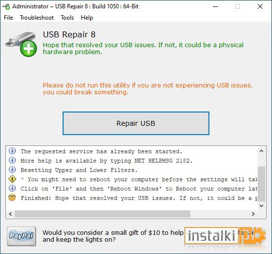 Okladka USB Repair