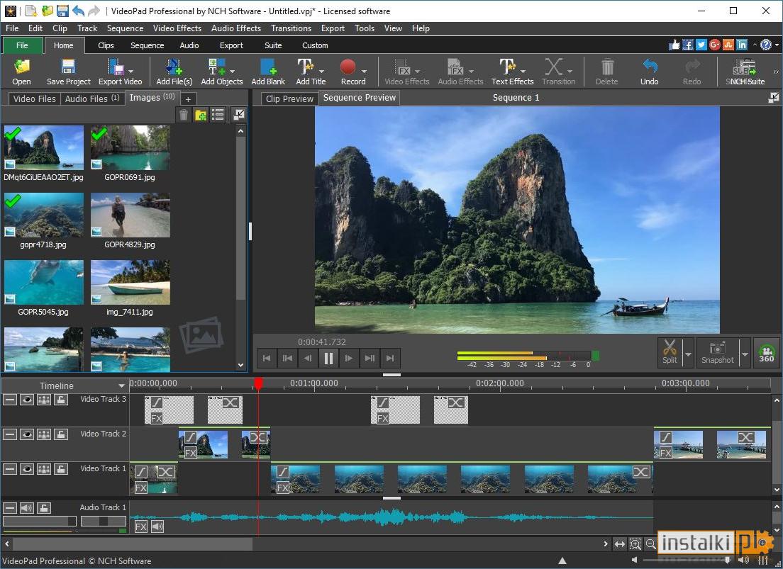 VideoPad Video Editor