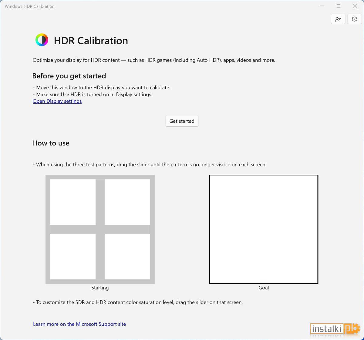 Windows HDR Calibration