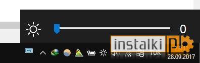 Win10 BrightnessSlider