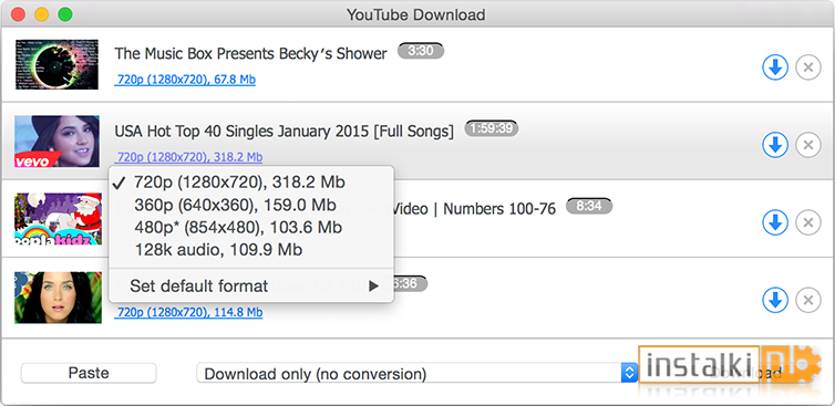 YouTube Download for Mac