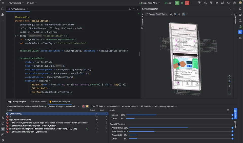 Okladka Android Studio