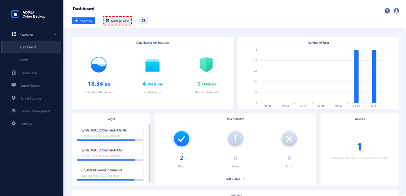 AOMEI Cyber Backup