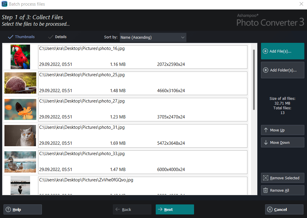 Ashampoo Photo Converter