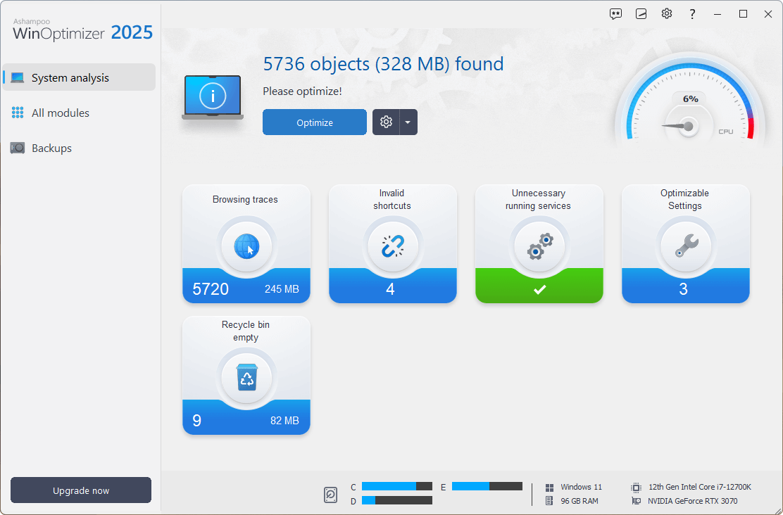 Okladka Ashampoo WinOptimizer