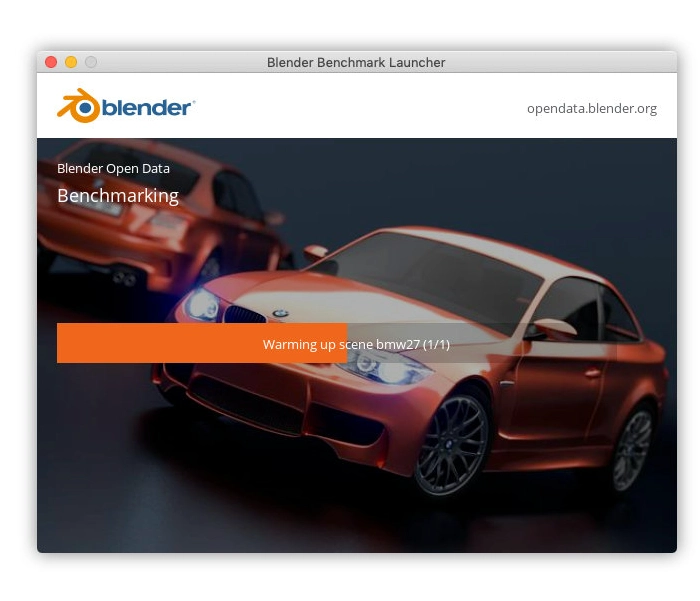 Okladka Blender Benchmark