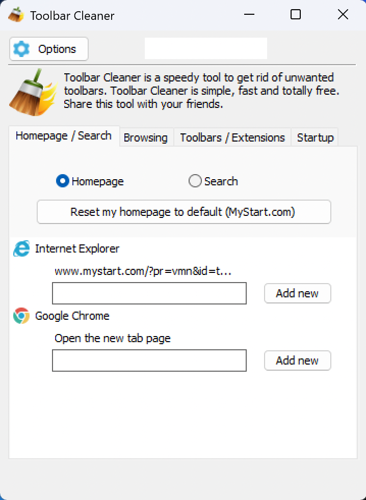 Browser Cleaner Browser Cleaner 2.0.8.1 - Windows - download - instalki.pl