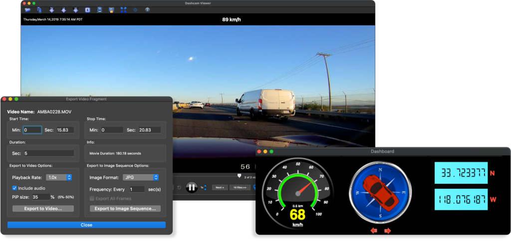 Dashcam Viewer