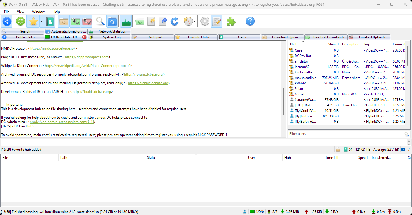 Okladka DC++