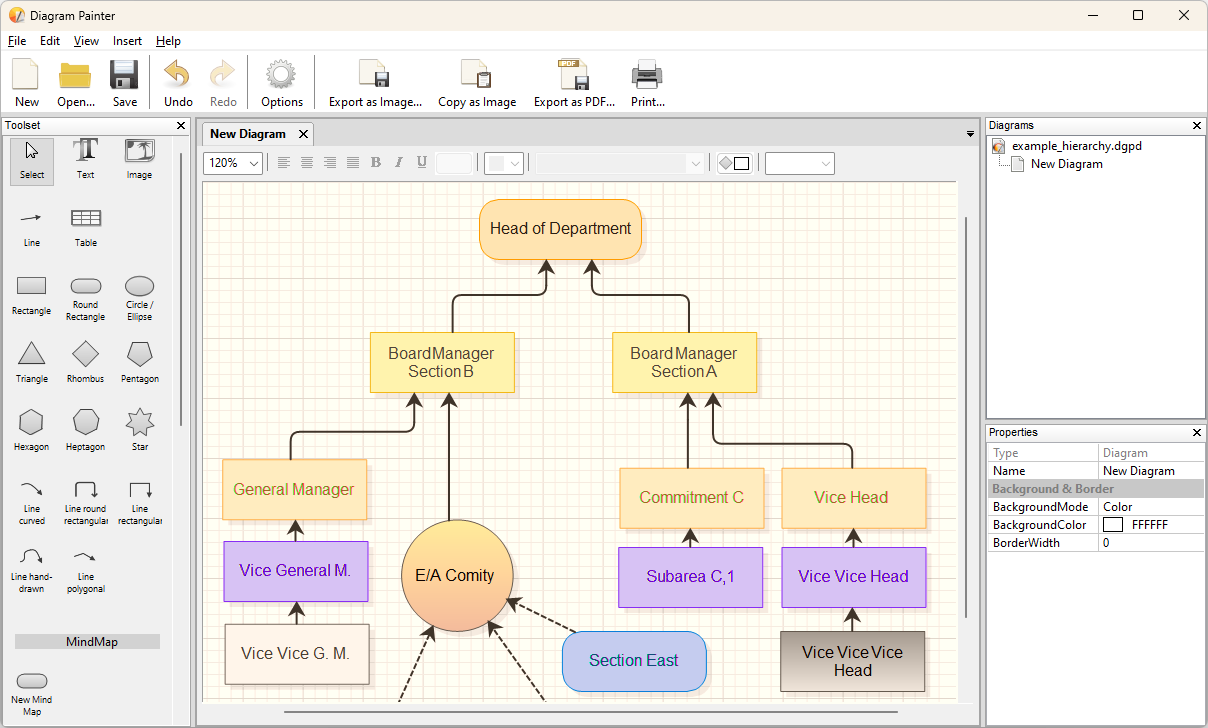 Okladka DiagramPainter
