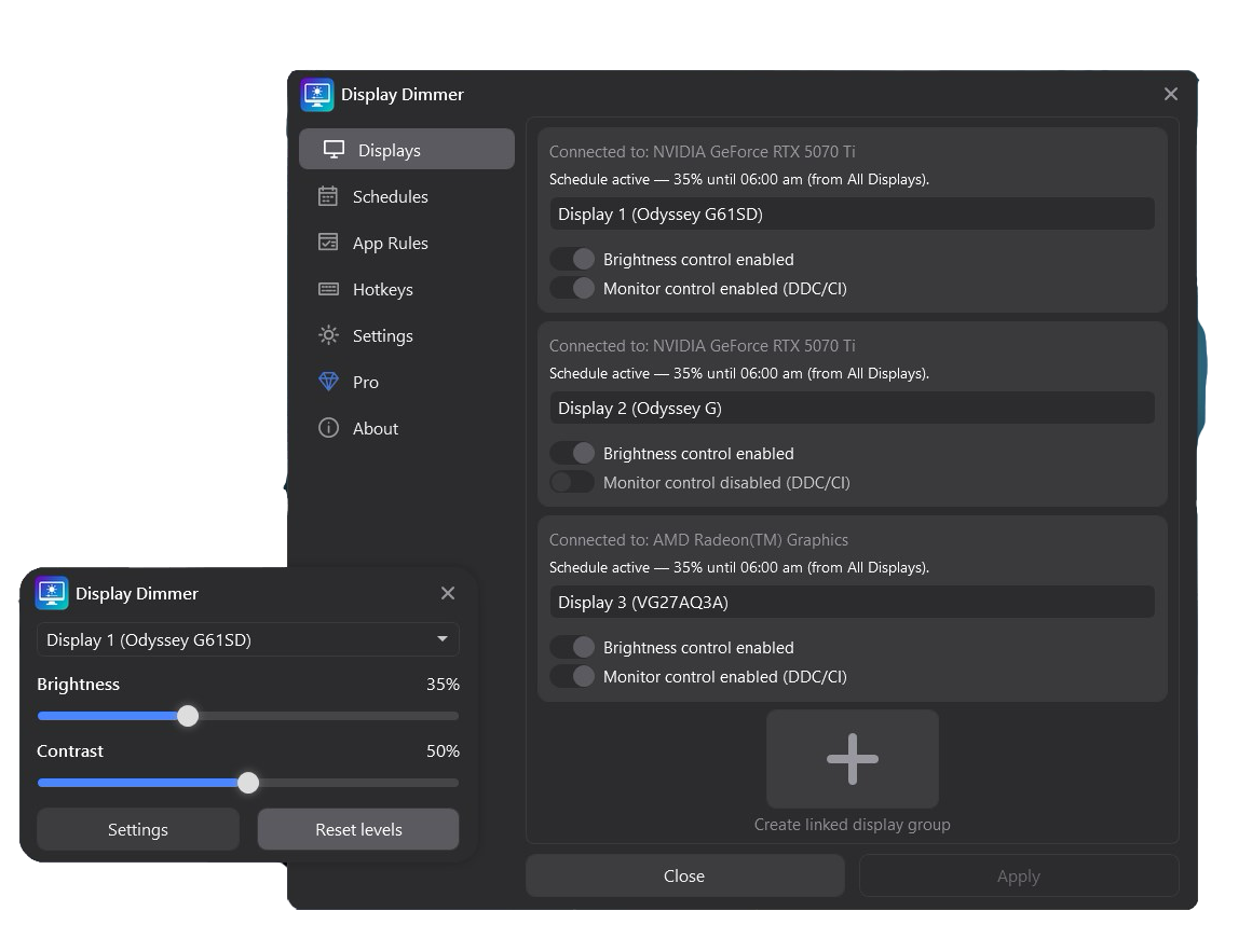 Display Dimmer