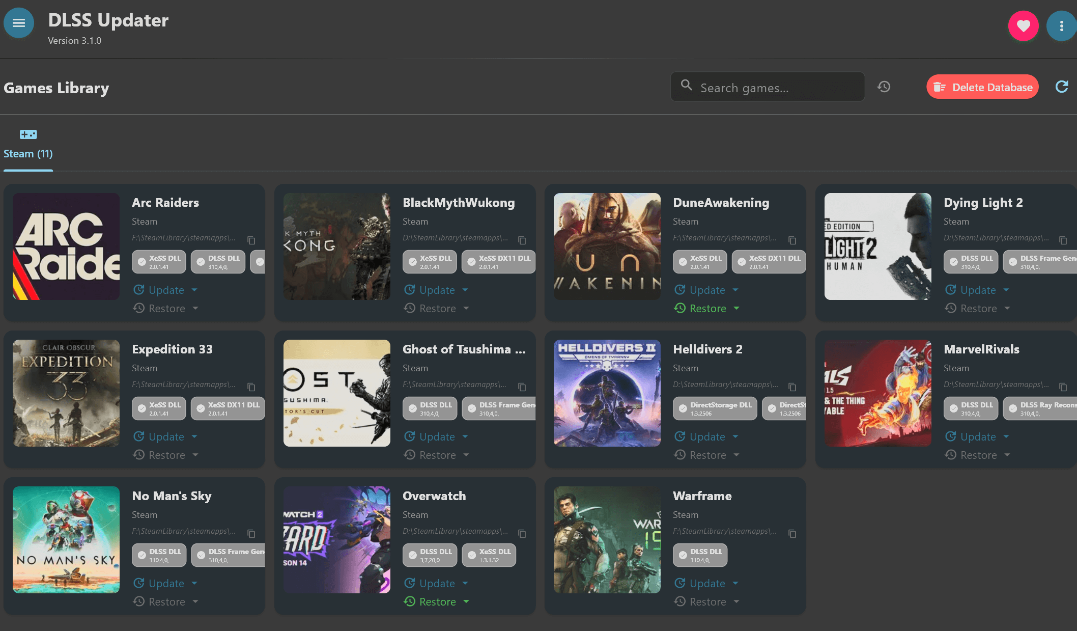 DLSS Updater