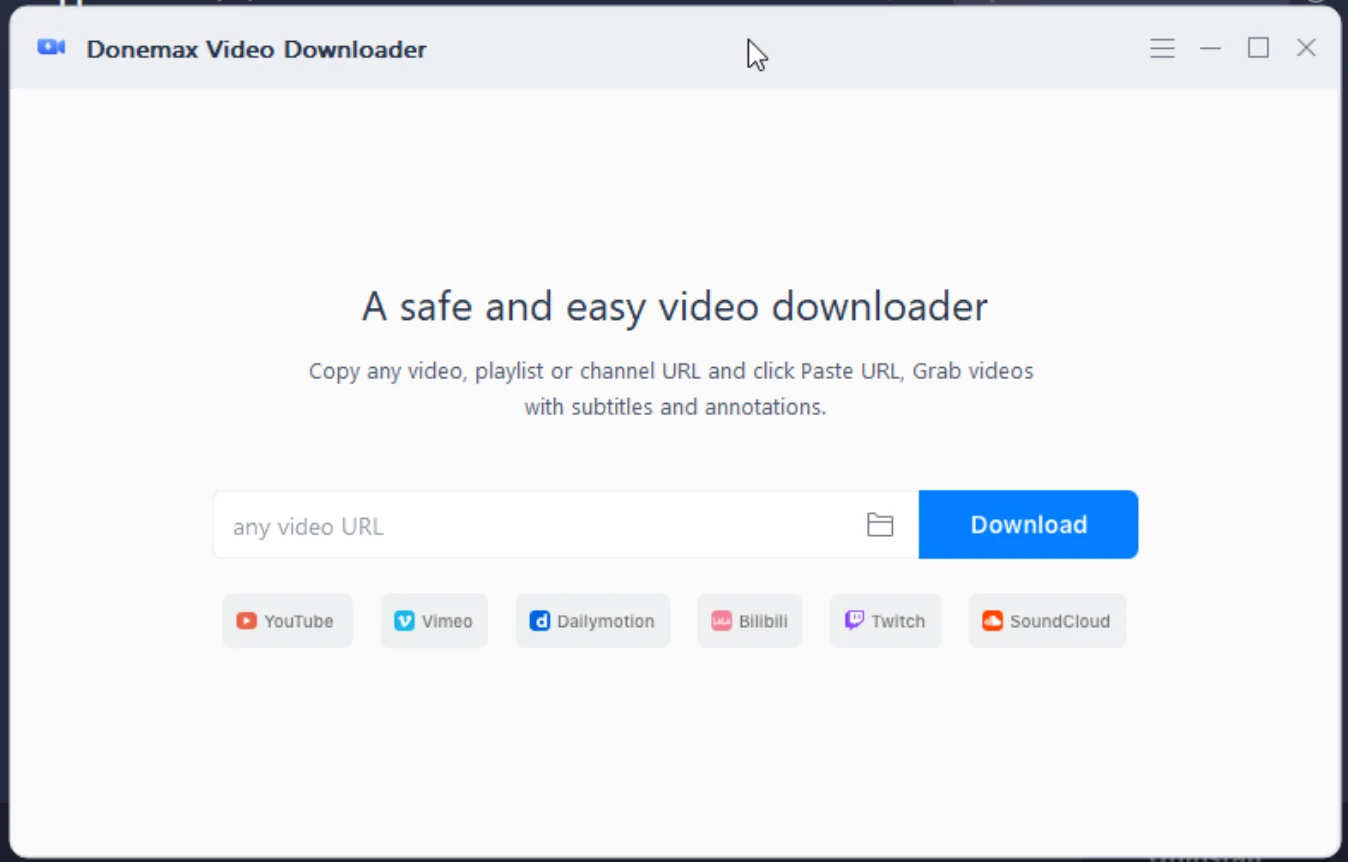 Donemax Video Downloader