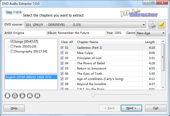 DVD Audio Extractor
