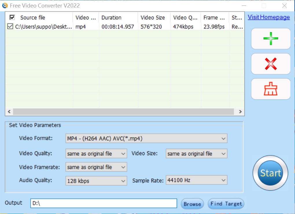 Okladka DVDVideoMedia Free Video Converter